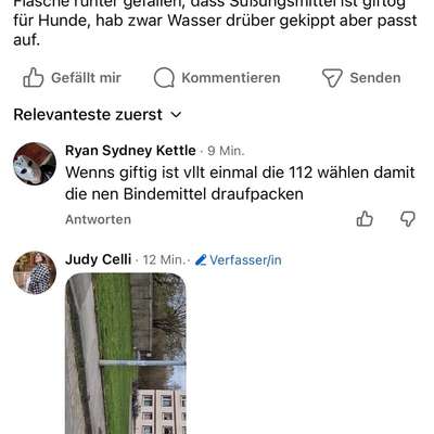 Giftköder-Giftiges Süßungsmittel-Bild