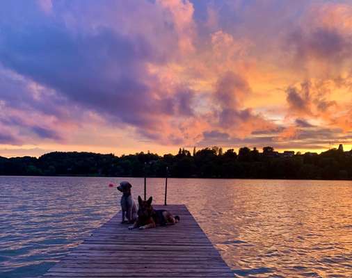 18. Farben Fotochallenge: Sonnenuntergang-Beitrag-Bild