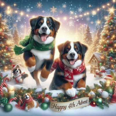 aktuelles Foto Gruppe Sennenhunde (Berner, Appenzeller, Grosser Schweizer, Entlebucher)