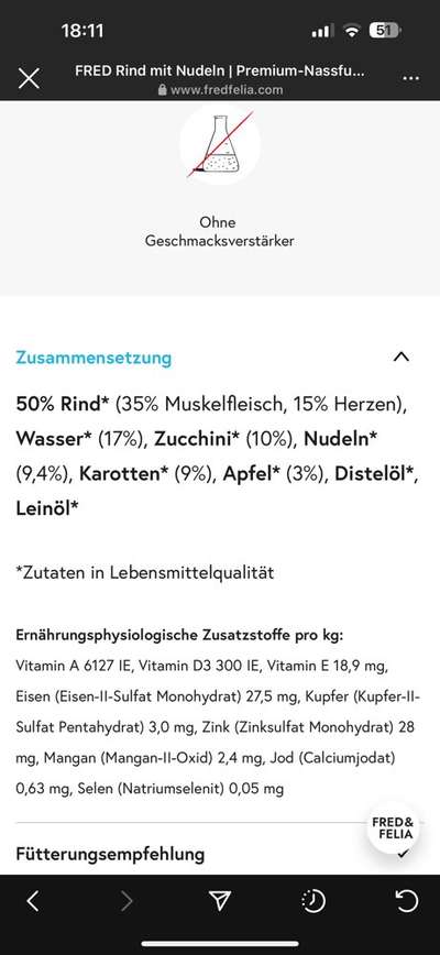 Hochwertiges / Bedarfsgerechtes Nassfutter (ohne Barfen), welches nur?-Beitrag-Bild