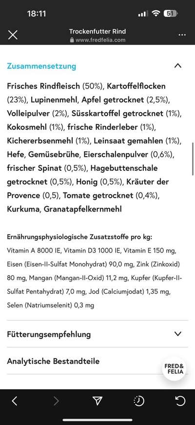 Hochwertiges / Bedarfsgerechtes Nassfutter (ohne Barfen), welches nur?-Beitrag-Bild