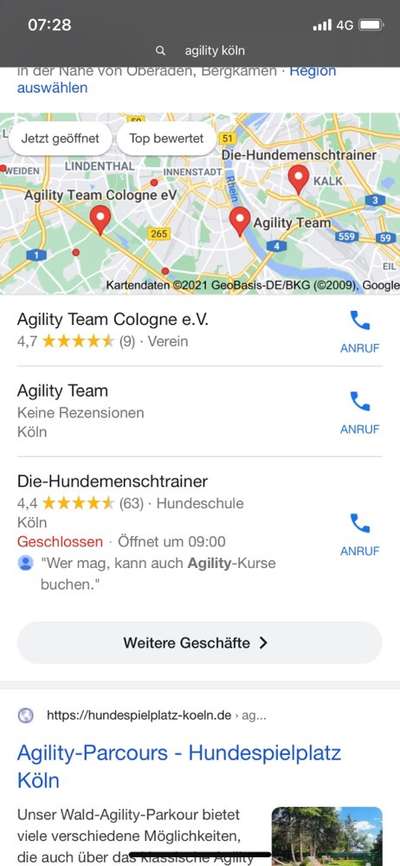 wo gibt es in der Nähe einen Agility Platz?-Beitrag-Bild