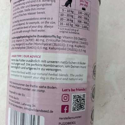 Richtige Futtermenge Nassfutter von Wild & Seed-Beitrag-Bild