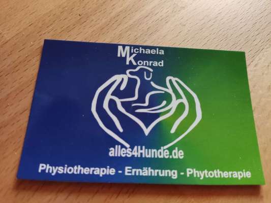 Medizinische Dienstleistungen-Alles4Hunde Michaela Konrad - Hundephysiotherapie-Bild