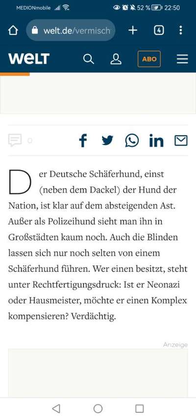 Universal Allzweck Sündenbock Schäferhund-Beitrag-Bild