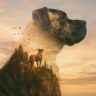 Hundetreffen-Gassirunde, neue Hundefreunde, Spielrunde-Bild