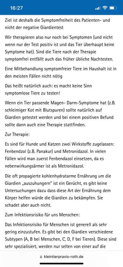 6 Monate Giardien und kein Ende in Sicht-Beitrag-Bild