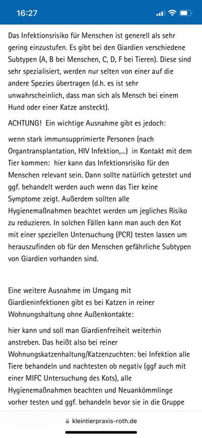 6 Monate Giardien und kein Ende in Sicht-Beitrag-Bild