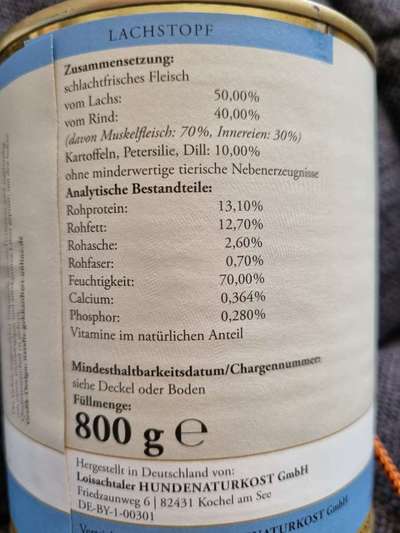 Hochwertiges / Bedarfsgerechtes Nassfutter (ohne Barfen), welches nur?-Beitrag-Bild