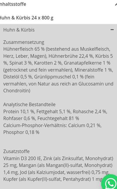 Hochwertiges / Bedarfsgerechtes Nassfutter (ohne Barfen), welches nur?-Beitrag-Bild