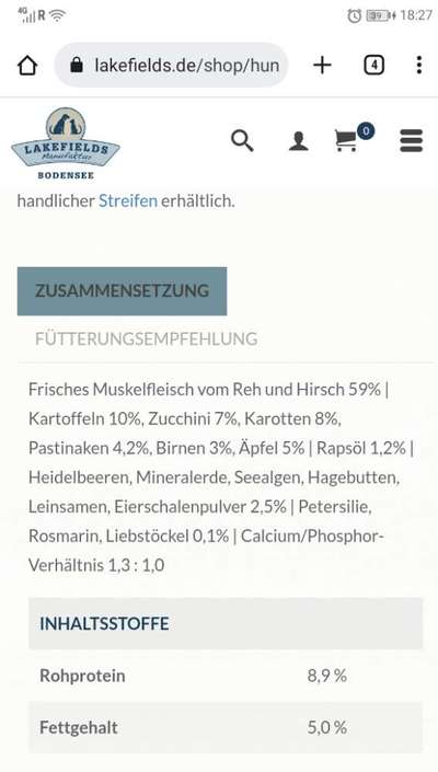Hochwertiges / Bedarfsgerechtes Nassfutter (ohne Barfen), welches nur?-Beitrag-Bild
