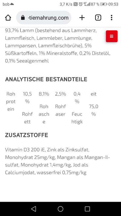 Hochwertiges / Bedarfsgerechtes Nassfutter (ohne Barfen), welches nur?-Beitrag-Bild