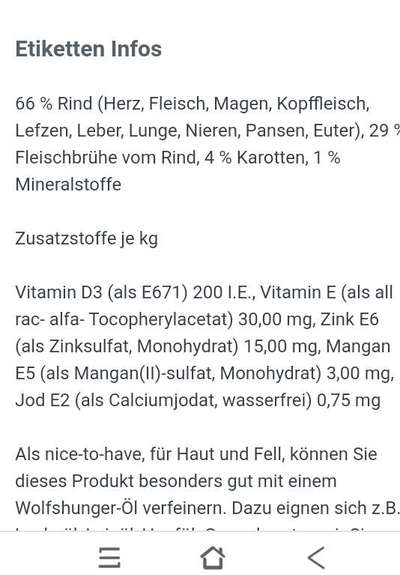 Hochwertiges / Bedarfsgerechtes Nassfutter (ohne Barfen), welches nur?-Beitrag-Bild