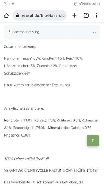 Hochwertiges / Bedarfsgerechtes Nassfutter (ohne Barfen), welches nur?-Beitrag-Bild