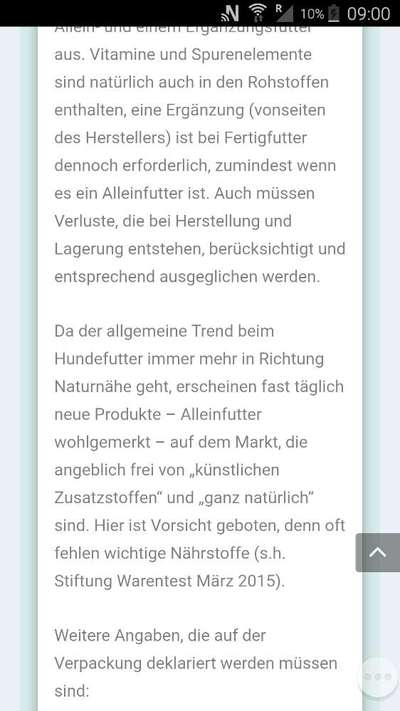 Proteinbedarf und Proteinangaben Hundefutter-Beitrag-Bild