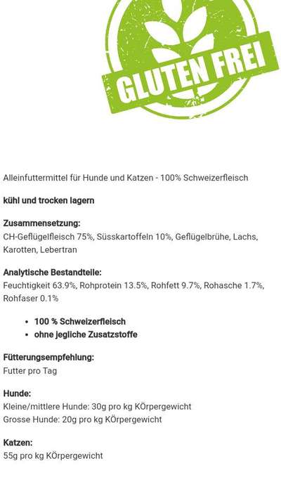 Hochwertiges / Bedarfsgerechtes Nassfutter (ohne Barfen), welches nur?-Beitrag-Bild