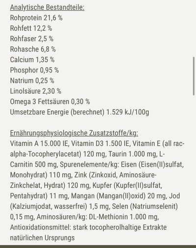 Gutes Trockenfutter mit hohem Fleischanteil-Beitrag-Bild