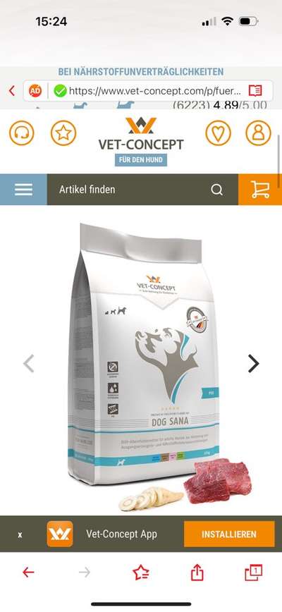 Gutes Trockenfutter mit hohem Fleischanteil-Beitrag-Bild