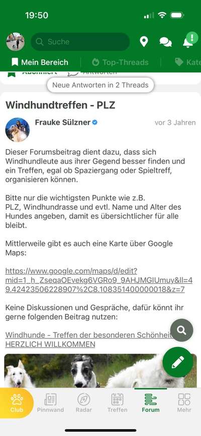 Windhunde - Treffen der besonderen Schönheiten
HERZLICH WILLKOMMEN-Beitrag-Bild