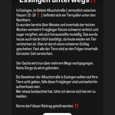 Giftköder-Giftköder/Tierquälerei-Bild