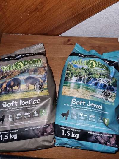 Wilborn Soft Jewel & Soft Iberico zu verkaufen je1.5 kg Neu & verschlossen OVP-Beitrag-Bild