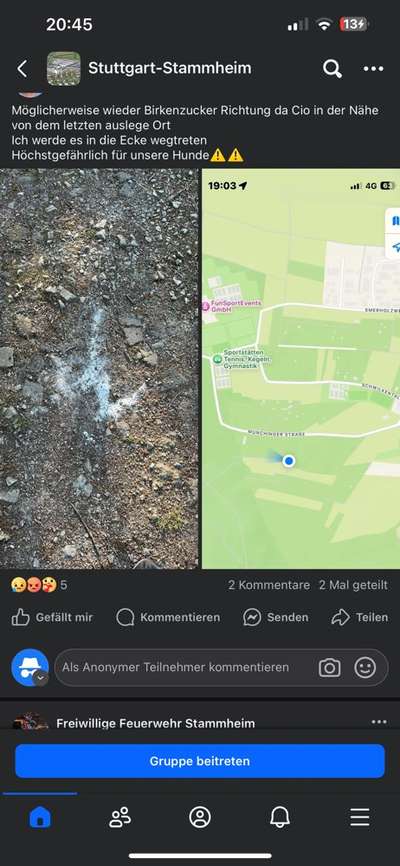 Giftköder-Giftköder, Birkenzucker vermutlich!-Bild