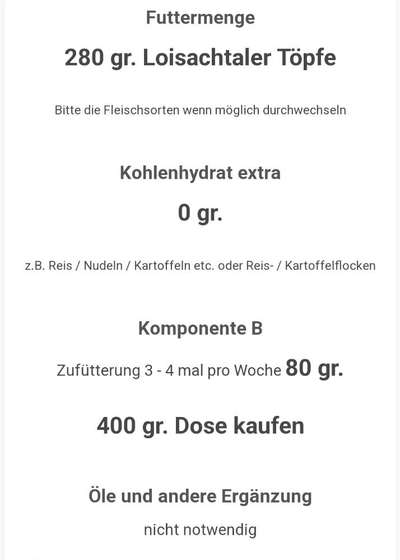 Hochwertiges / Bedarfsgerechtes Nassfutter (ohne Barfen), welches nur?-Beitrag-Bild