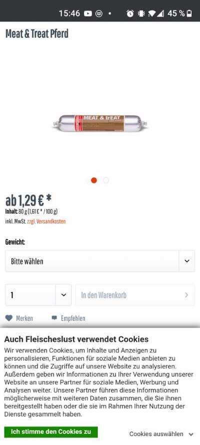 Gute Hundewurst (schnittfest)-Beitrag-Bild