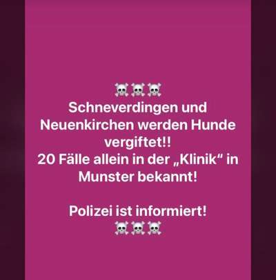 Giftköder-Warnung-Bild