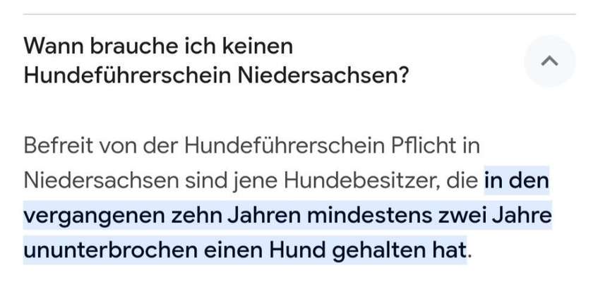 Ausnahmen Hundeführerschein in Niedersachsen-Beitrag-Bild