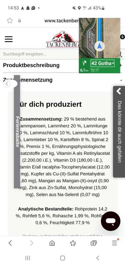 Hochwertiges / Bedarfsgerechtes Nassfutter (ohne Barfen), welches nur?-Beitrag-Bild