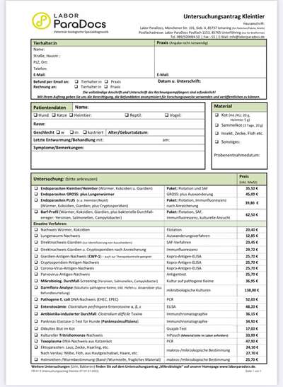 Seltsames Gefühl bei meiner Tierärztin/ Giardien-Beitrag-Bild