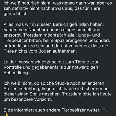 Giftköder-Evtl. Giftköder-Bild