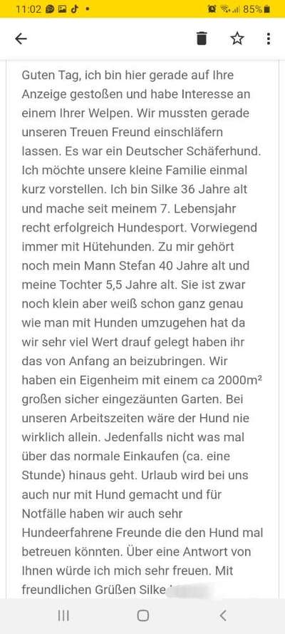 Alles rund um den Schäferhund, diskutieren erwünscht.-Beitrag-Bild