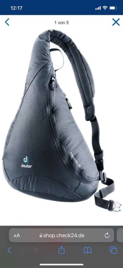 Tasche für Trainingstools etc. beim Spazierengehen-Beitrag-Bild