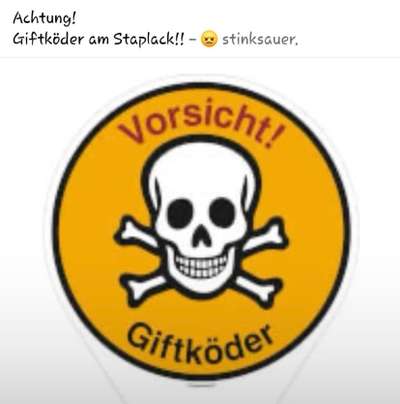 Giftköder-Entwarnung von Giftköder Hagen Staplack-Bild