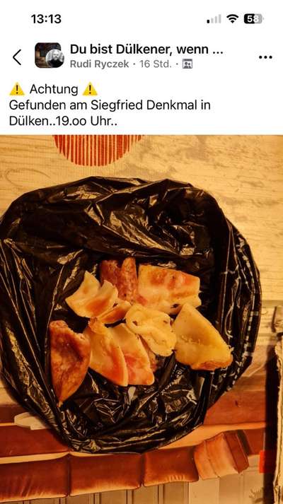 Giftköder-Giftköder in Dülken-Bild