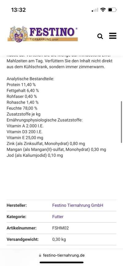 Hochwertiges / Bedarfsgerechtes Nassfutter (ohne Barfen), welches nur?-Beitrag-Bild