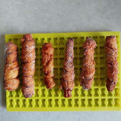 aktuelles Foto Gruppe Backen für Hunde