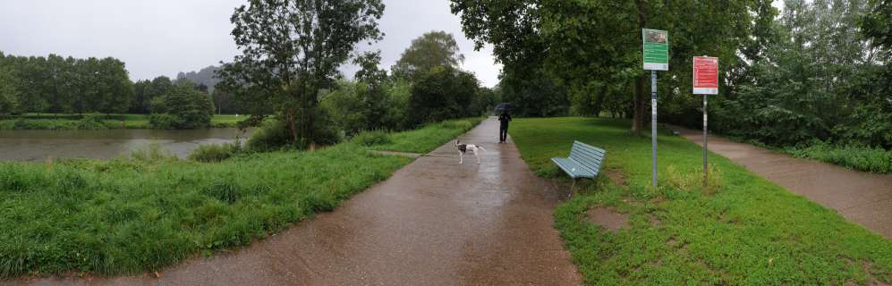 Hundeauslaufgebiet-Halbinsel an der Undine-Bild