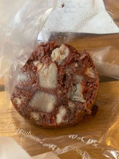 Giftköder-Dicke Wurstscheiben-Bild