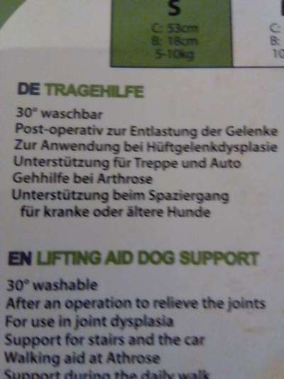 Fahrstuhl ausser Betrieb - Hund mit Arthrose-Beitrag-Bild