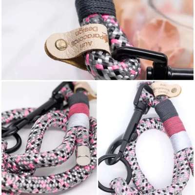 %{de_profession_title}-Set Halsband und Leine aus Paracord-Bild