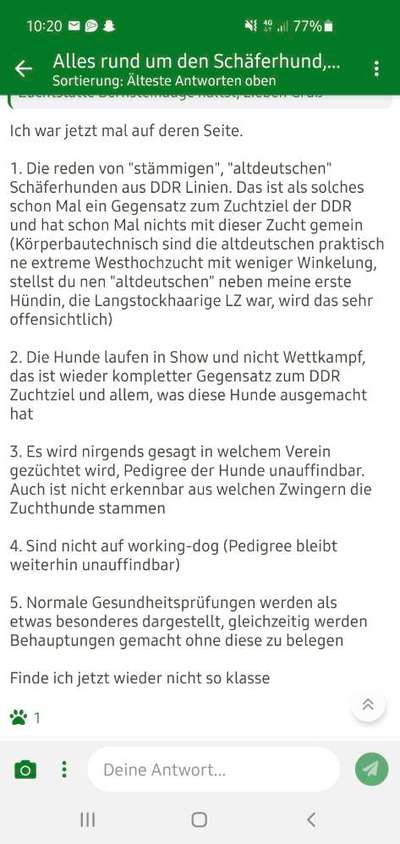 Alles rund um den Schäferhund, diskutieren erwünscht.-Beitrag-Bild