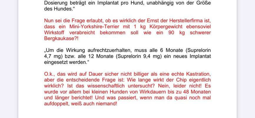 Änderung des Verhaltens nach Auslaufen des Kastrationschips-Beitrag-Bild