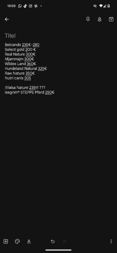 Hochwertiges / Bedarfsgerechtes Nassfutter (ohne Barfen), welches nur?-Beitrag-Bild