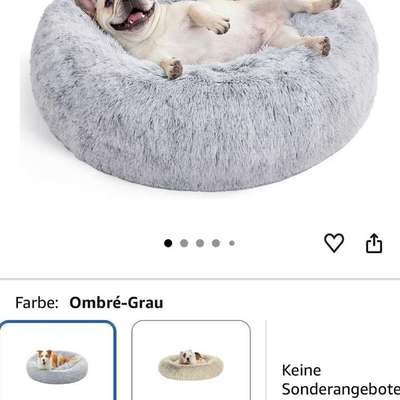 Hundebett komplett aus Plüsch-Beitrag-Bild