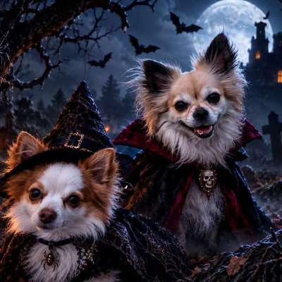 🎃🐶 Hund im Halloween-Kostüm – süß oder Stress pur?-Beitrag-Bild