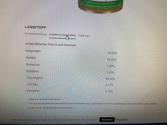 Hochwertiges / Bedarfsgerechtes Nassfutter (ohne Barfen), welches nur?-Beitrag-Bild