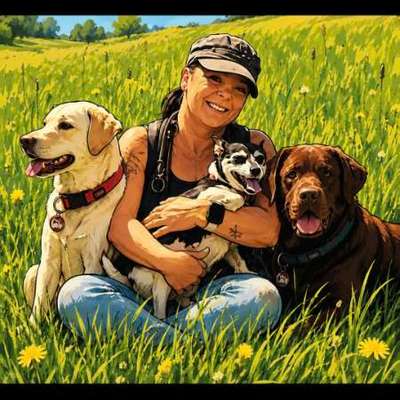 Hundetreffen-Labbis suchen neue Freunde-Bild